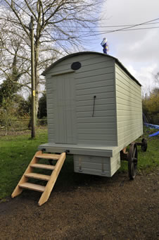 New shepherd's hut