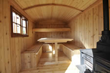 Shepherd hut interior - many options available