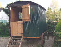 Restored Shepherd's hut