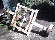 Front axle after restoration
